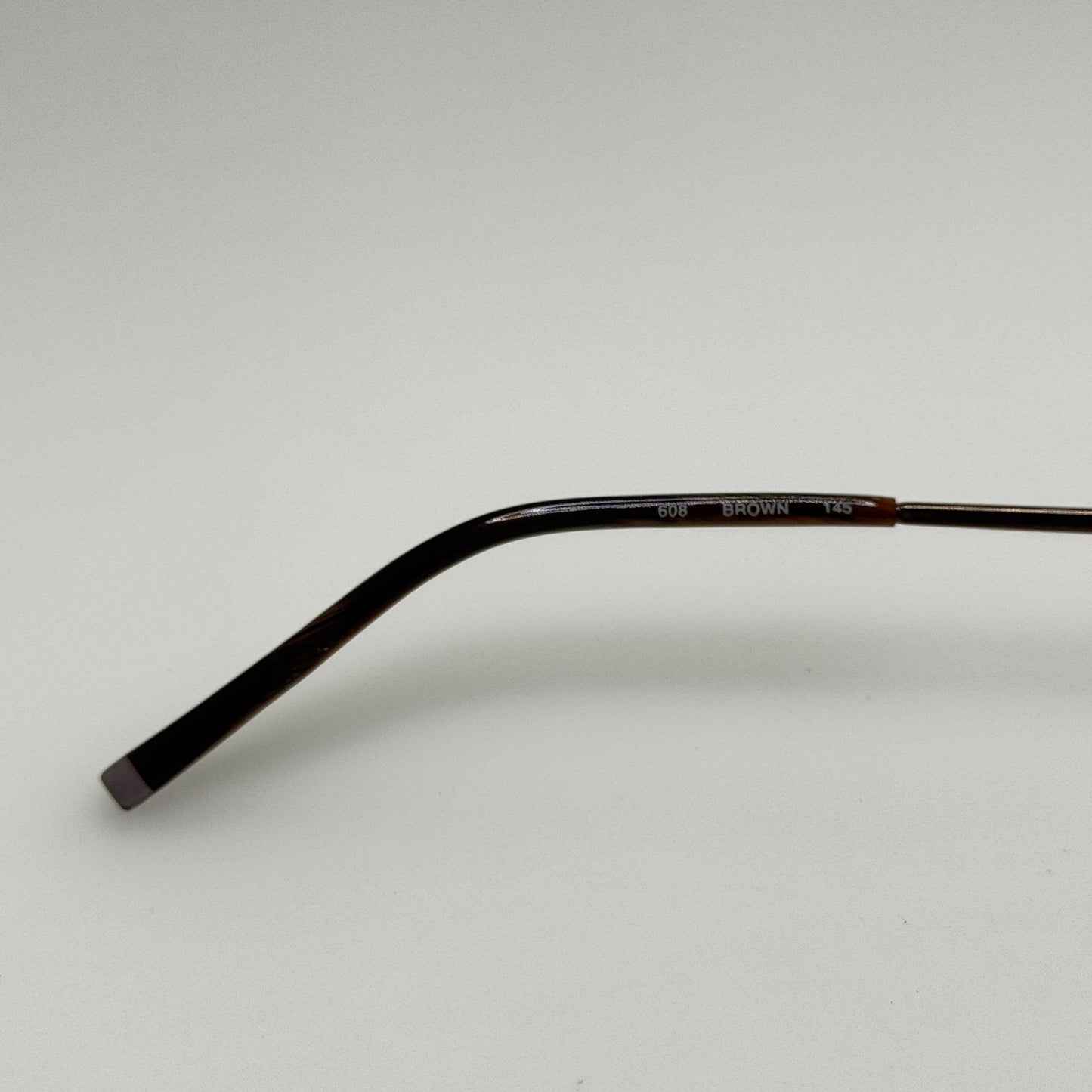 Esquire E608 Brown Eyeglasses Eye Glasses Frames 55-18-145