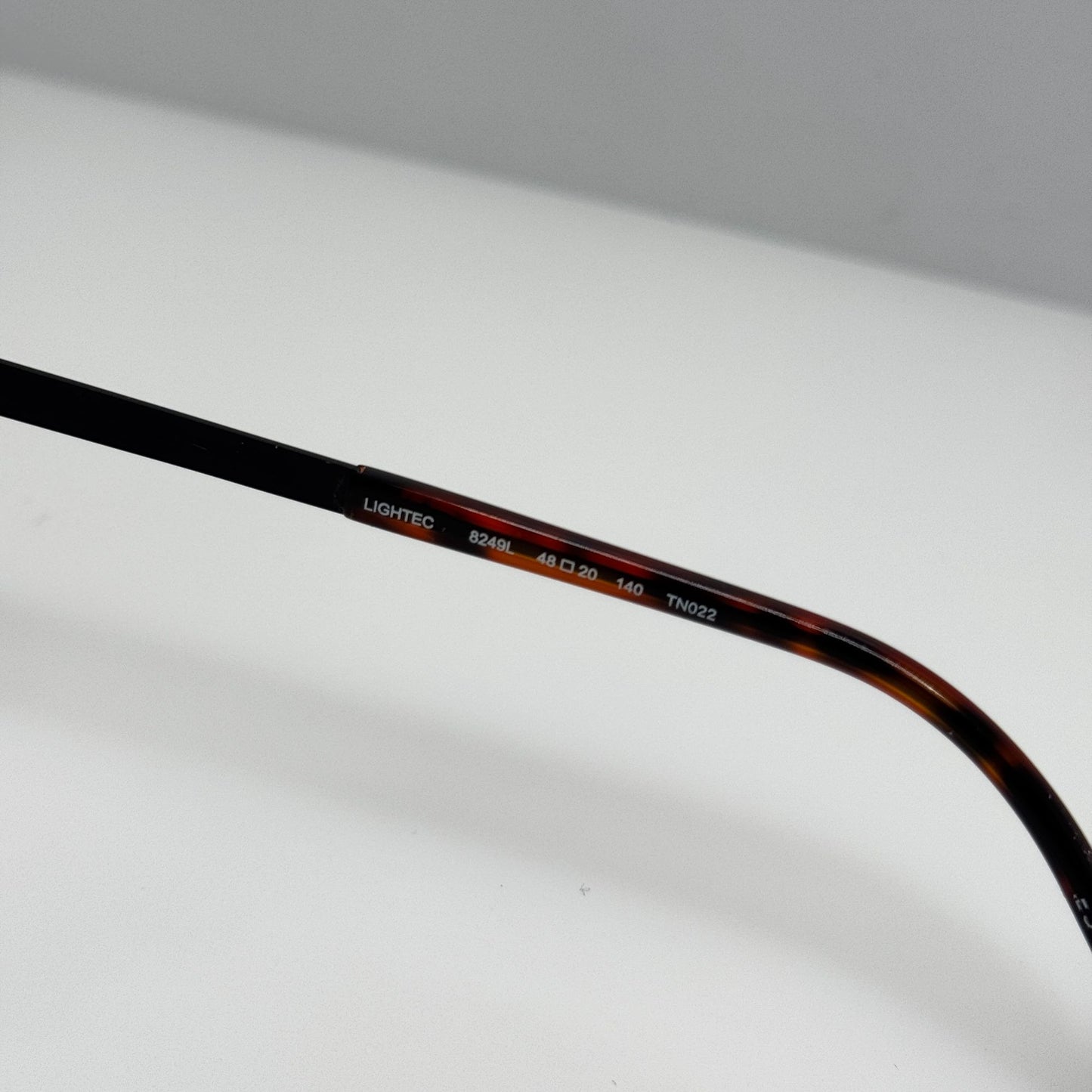 Morel Lightec 8249L TN022 Eyeglasses Eye Glasses Frames France 48-20-140