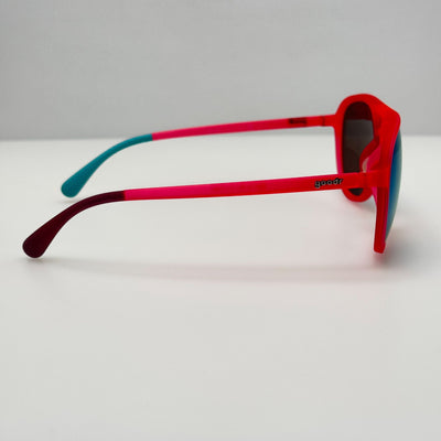 Goodr Sunglasses Carl Is My Copilot 2C3 Pink W/ Bag