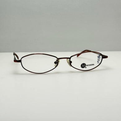 Modern Eyeglasses Eye Glasses Frames Silky Brown 50-17-135