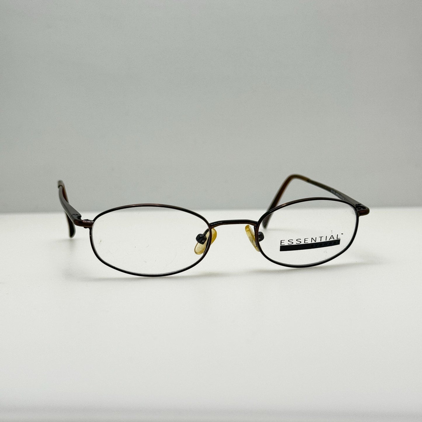 Essentials Eyeglasses Eye Glasses Frames EN 7654 Brown 45-18-135 Youth Kids