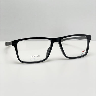 Puma Eyeglasses Eye Glasses Frames PU0300O 001 Black 57-26-145