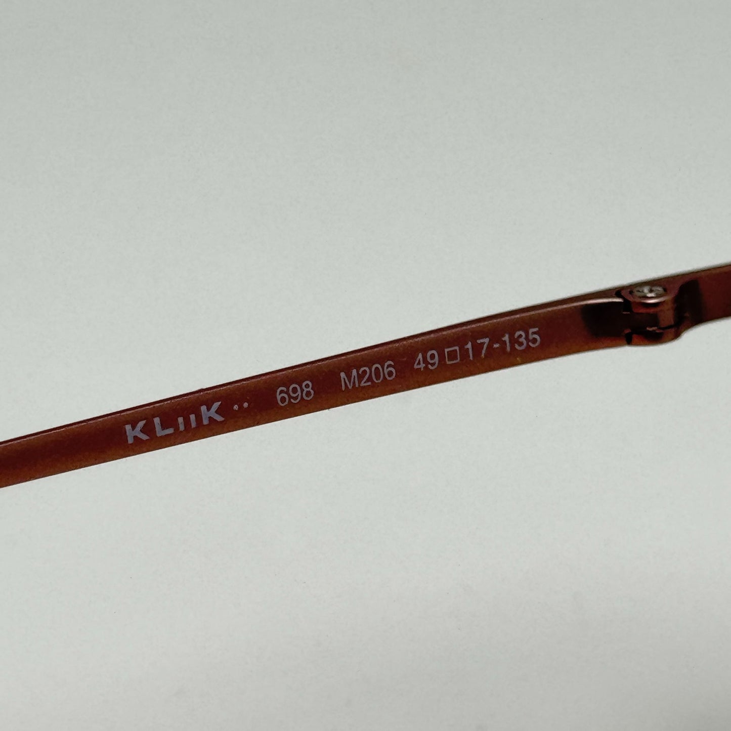 Kliik Denmark 698 M206 Eyeglasses Eye Glasses Frames 49-17-135
