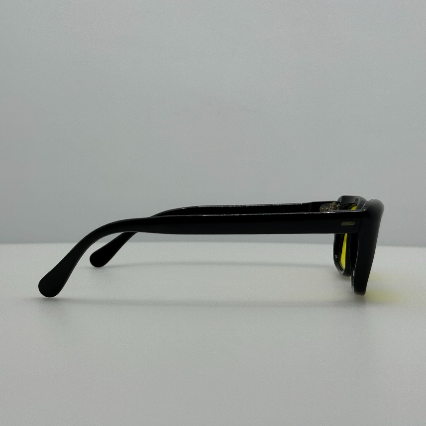 Zyloware Eyeglasses Eye Glasses Frames 5 1/2 Retro Vintage Black Nylon 46-20