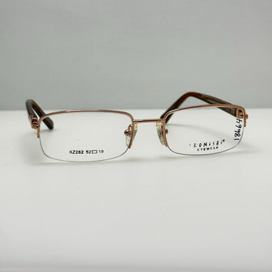 Konishi Eyeglasses Eye Glasses Frames KZ282 C121 52-19-140 Japan