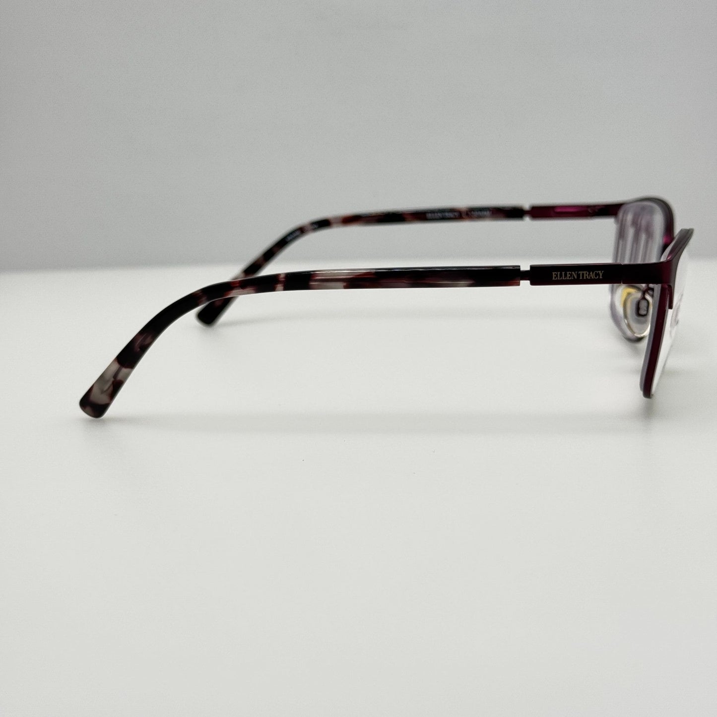 Ellen Tracy Eyeglasses Eye Glasses Frames Cordoba Plum 53-16-135