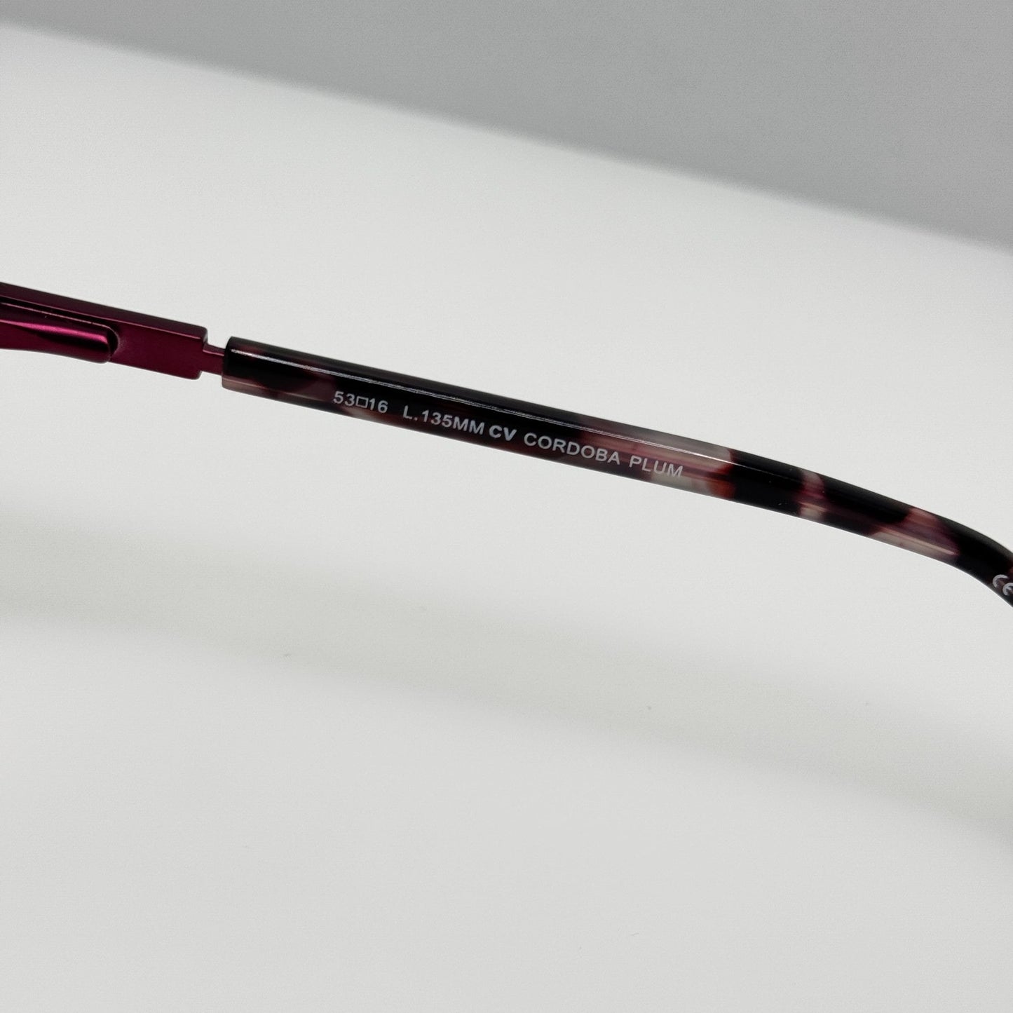 Ellen Tracy Eyeglasses Eye Glasses Frames Cordoba Plum 53-16-135