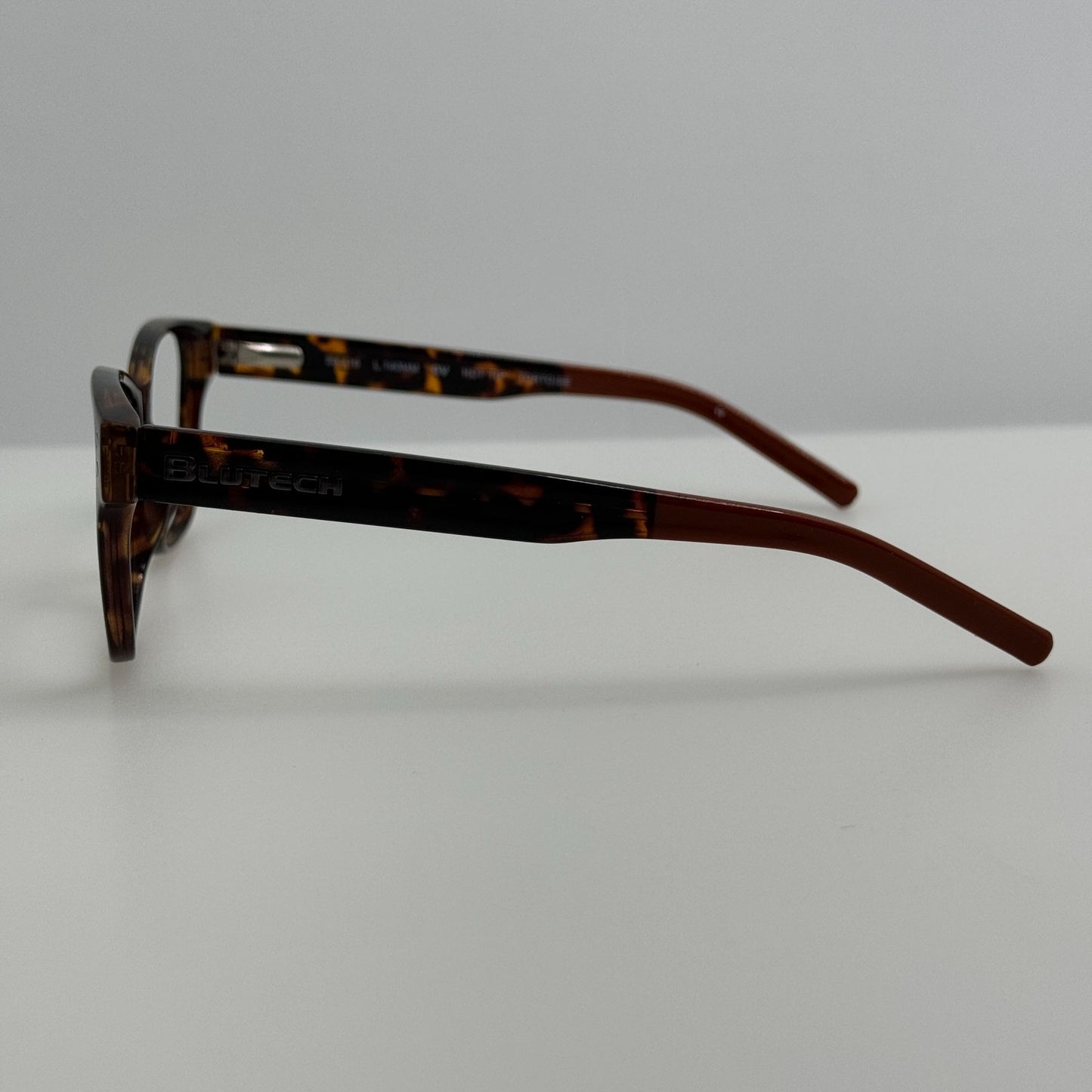Blutech Eye Glasses Eyeglasses Frames Hot Tip Tortoise 56-16-140