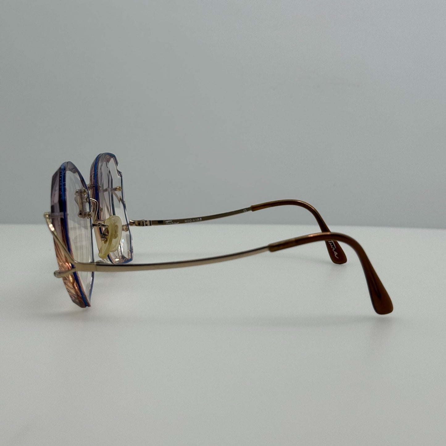 Tura Eyeglasses Eye Glasses Frames Mod 188 5 1/4 135 Japan