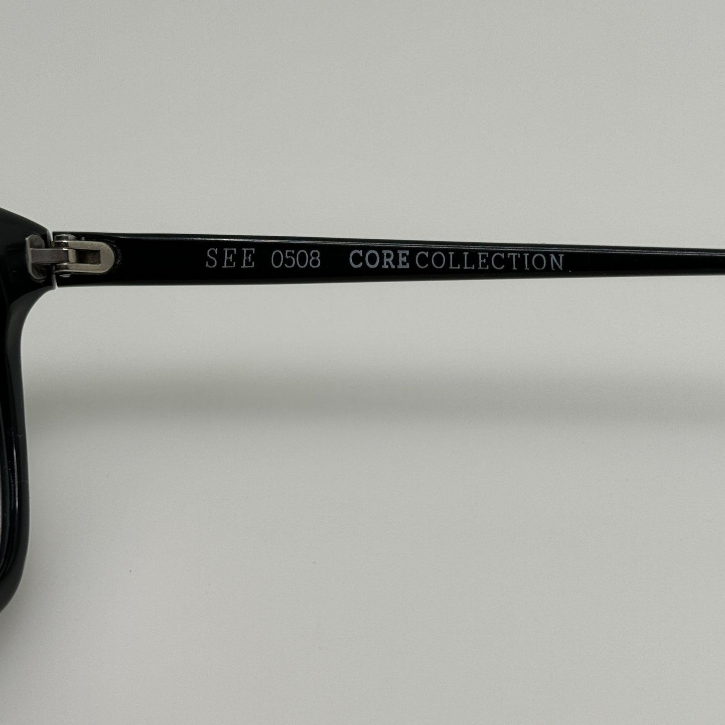 See Eyeglasses Eye Glasses Frames 0508 Col 1 Black France 57-17-145