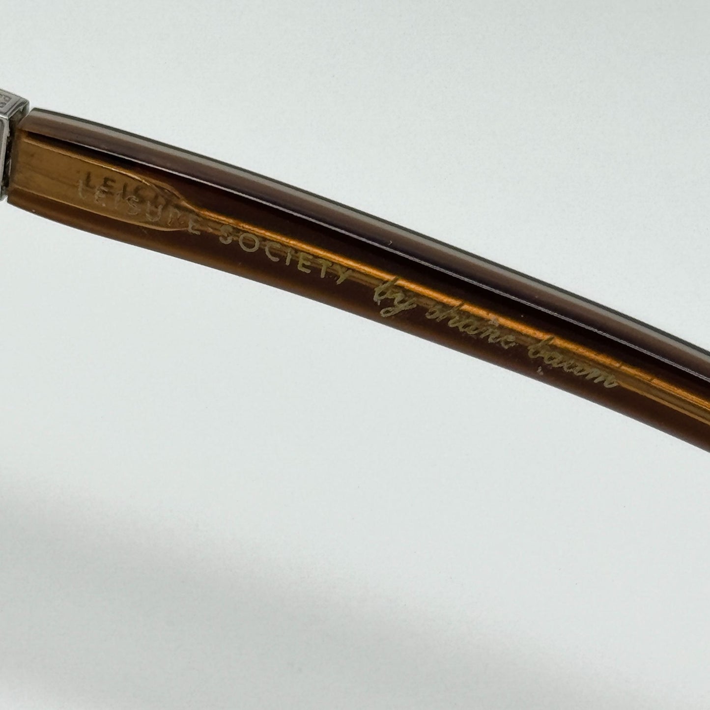 Leisure Society Eyeglasses Eye Glasses Frames Oxford 51 021283 BRN/SLV Japan