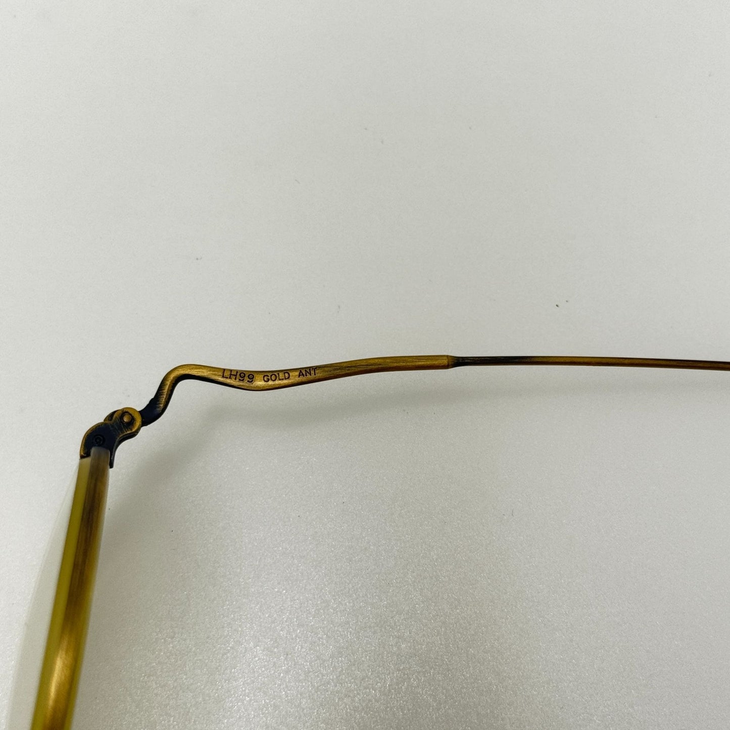 Lauren Hutton LH99 Gold Ant Italy Eyeglasses Eye Glasses Frames
