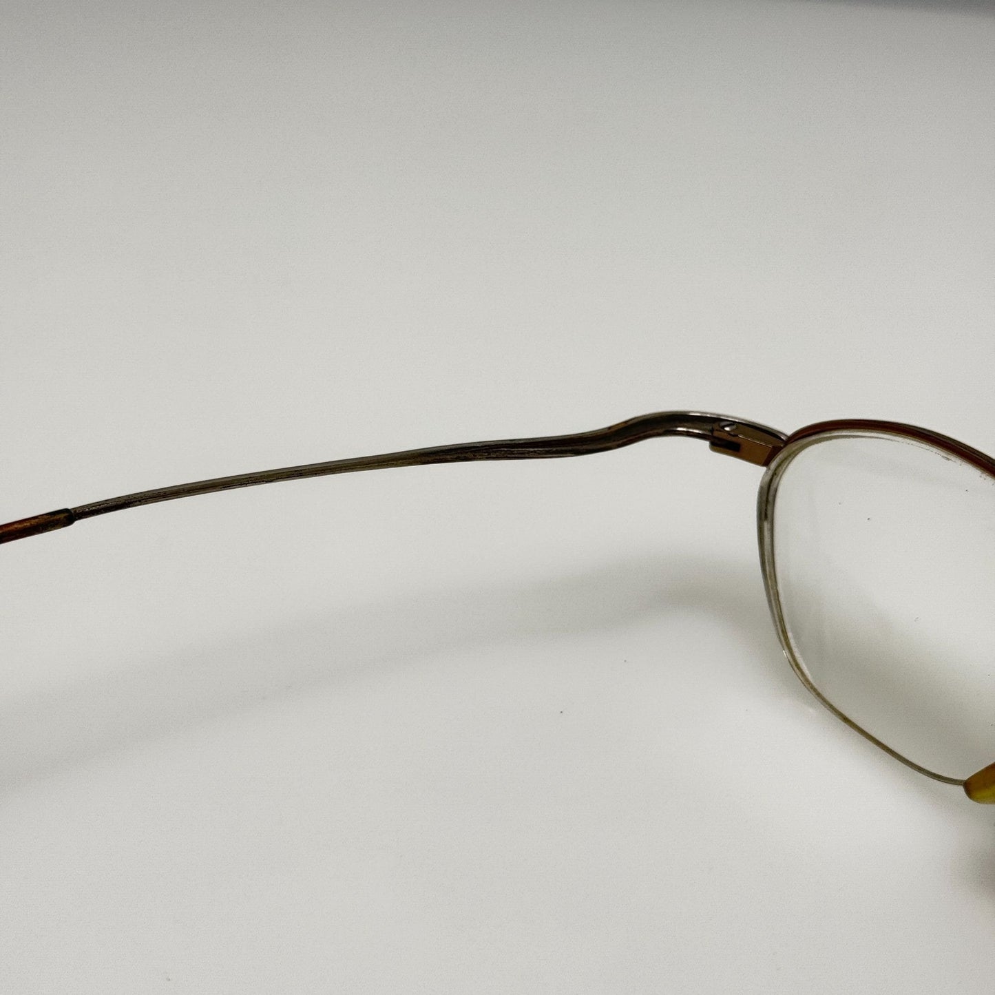Unbranded Eyeglasses Eye Glasses Japan Retro Vintage 41-22 W/ Clip