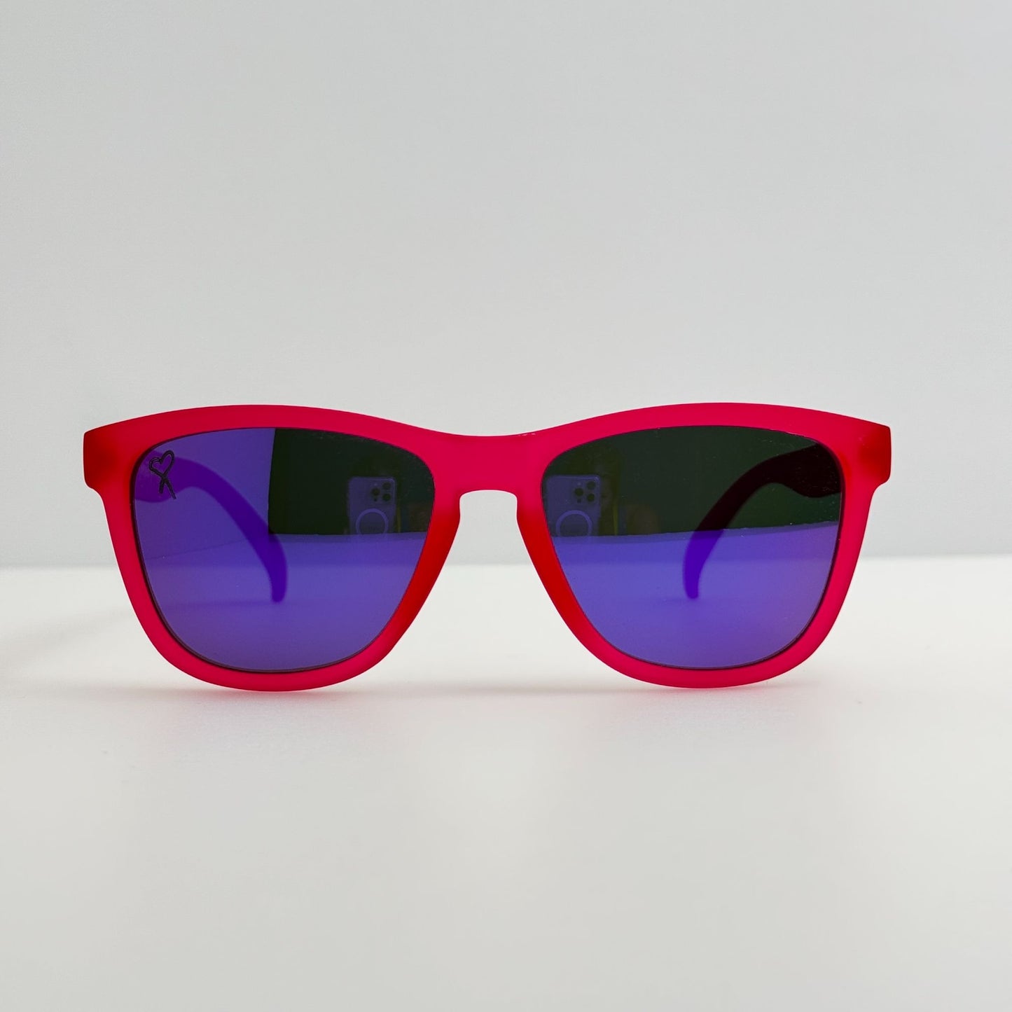 Goodr Sunglasses GGRX Compete For A Cure W/ Bag And Box