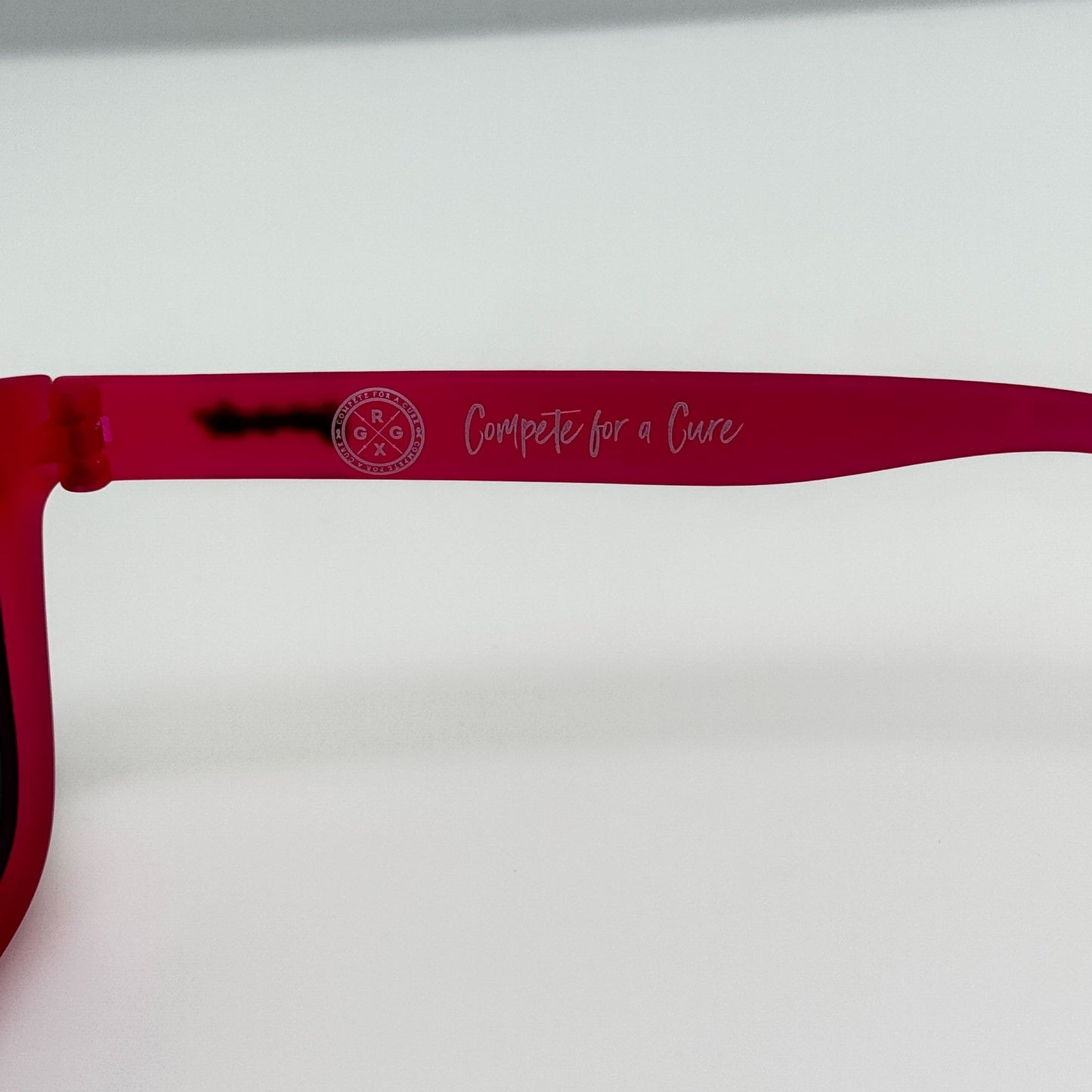 Goodr Sunglasses GGRX Compete For A Cure W/ Bag And Box