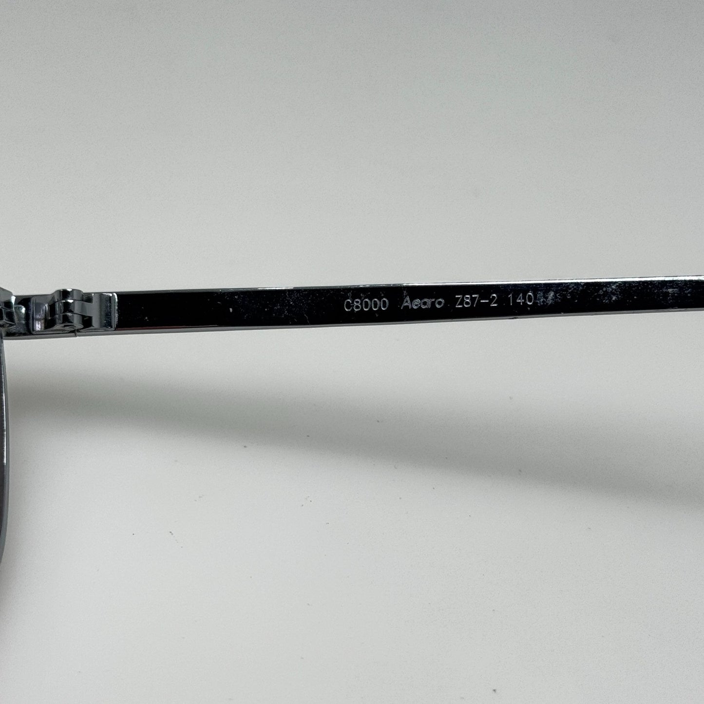Aearo C8000 Silver Z87-2 Eyeglasses Eye Glasses Frames 52-18-140