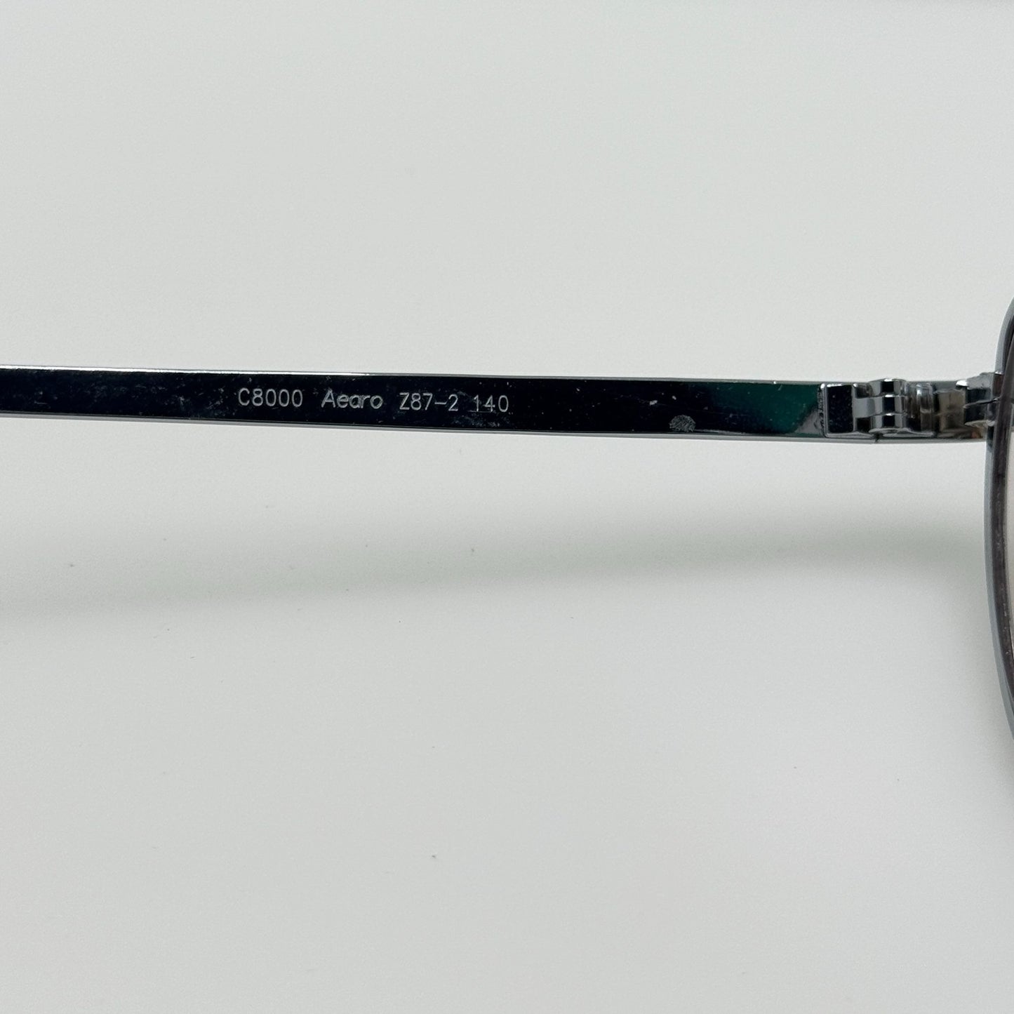 Aearo C8000 Silver Z87-2 Eyeglasses Eye Glasses Frames 52-18-140
