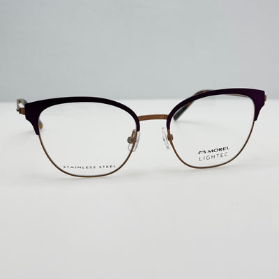 Morel Eyeglasses Eye Glasses Frames 30201L PP11 Lightec France 53-18-145