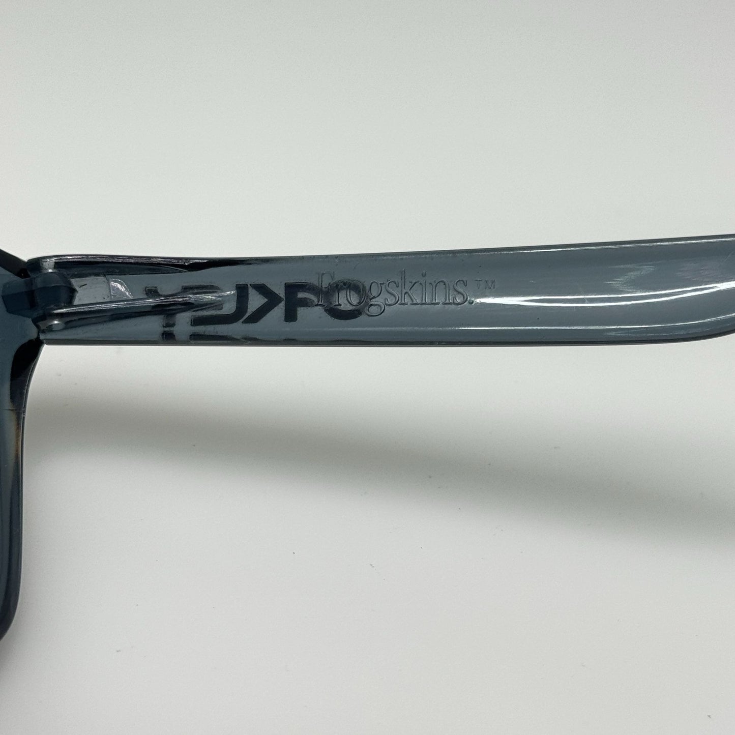 Oakley Sunglasses Frogskins Crystal Black Emerald Iridium 03-291 Polarized