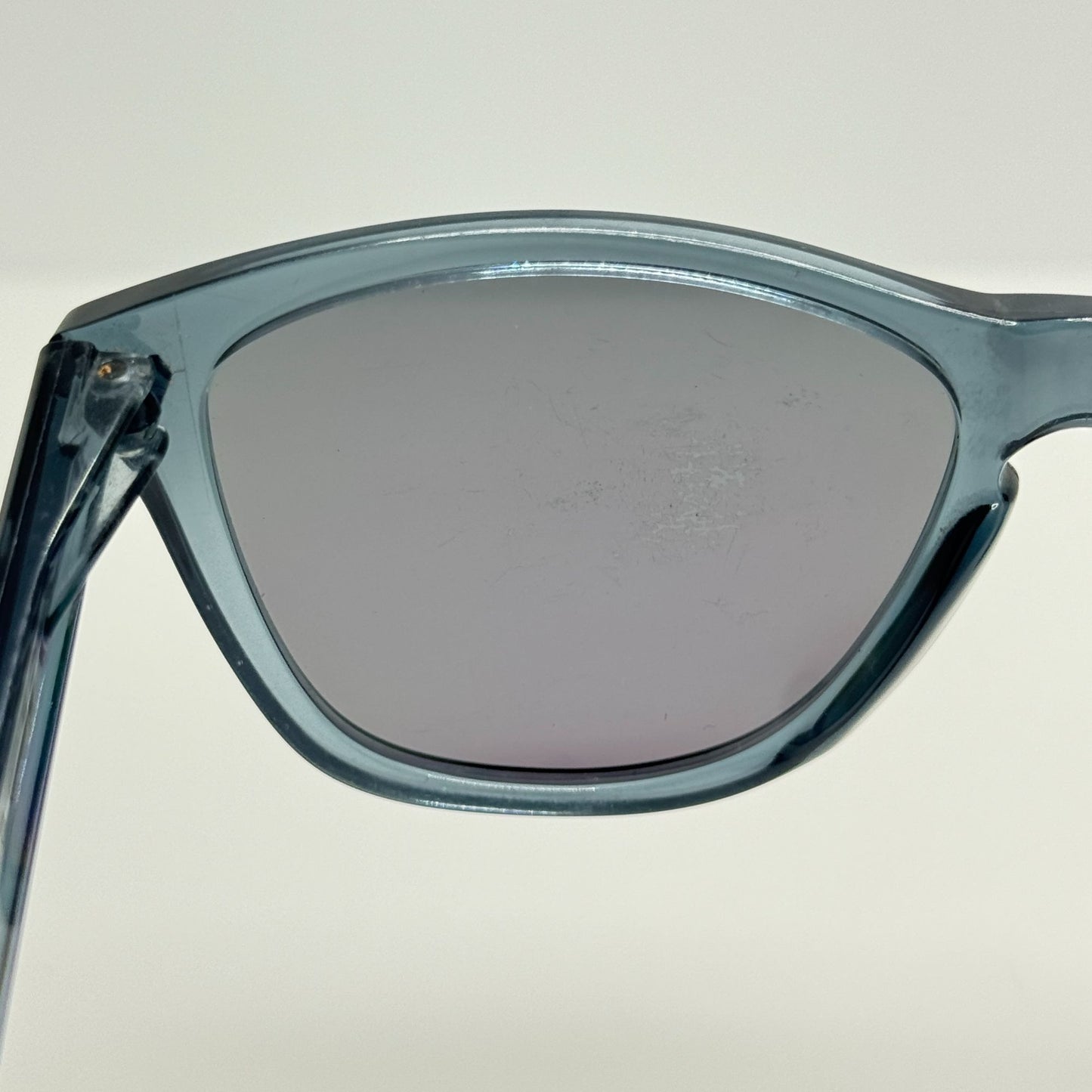 Oakley Sunglasses Frogskins Crystal Black Emerald Iridium 03-291 Polarized