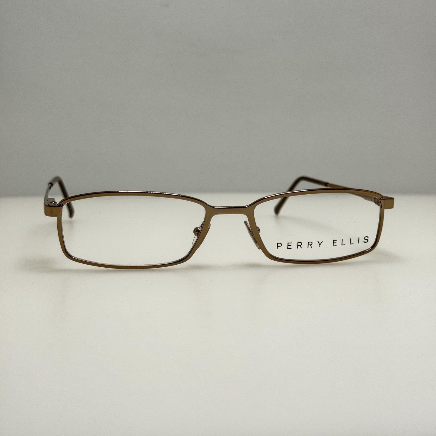 Perry Ellis PE 210-1 Light Brown Eyeglasses Eye Glasses Frames 50-17-140