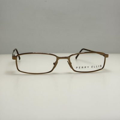 Perry Ellis PE 210-1 Light Brown Eyeglasses Eye Glasses Frames 50-17-140