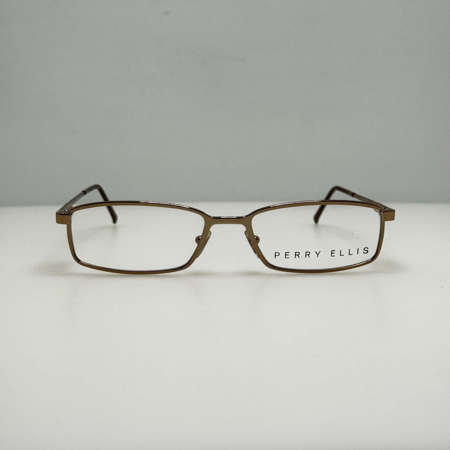 Perry Ellis PE 210-1 Light Brown Eyeglasses Eye Glasses Frames 50-17-140