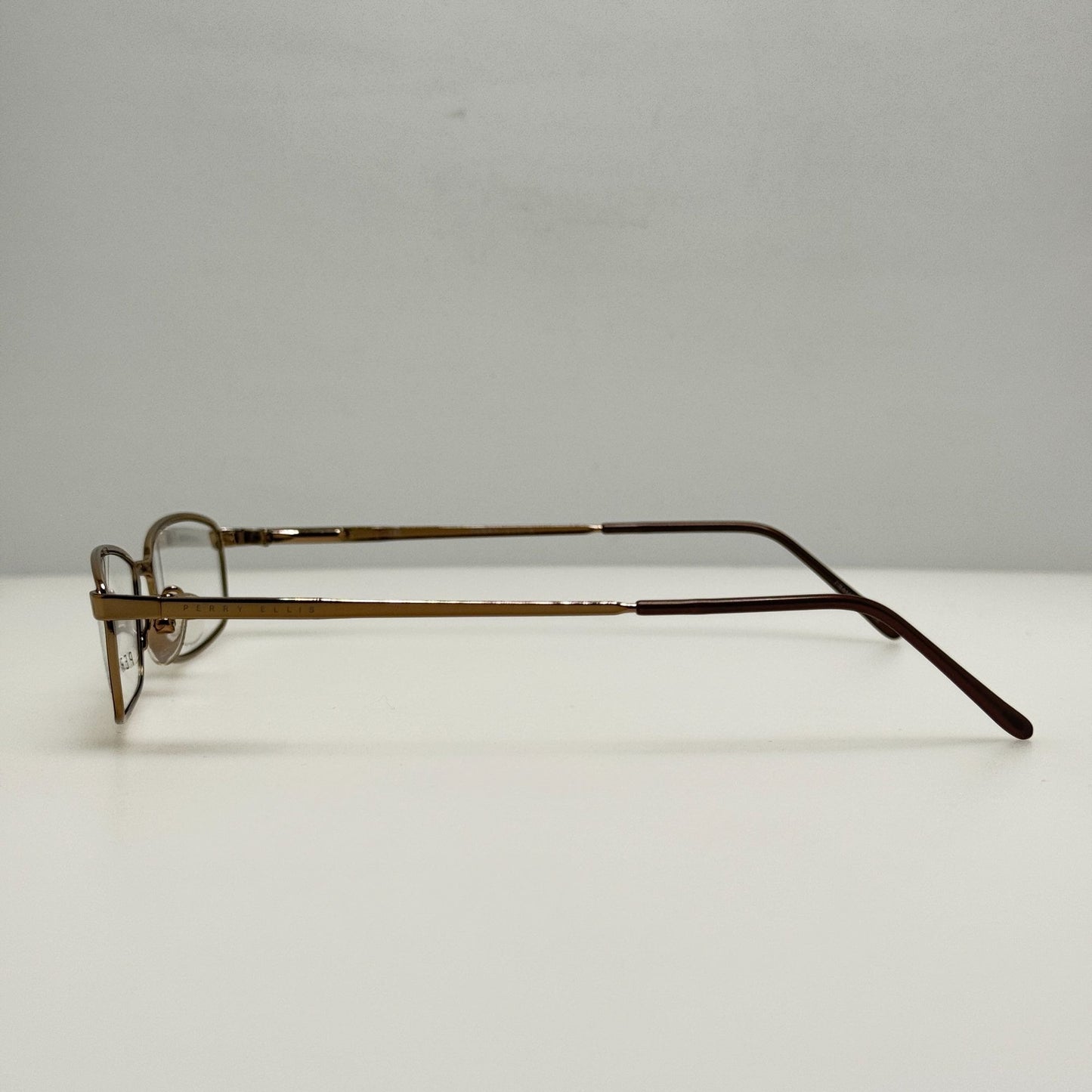 Perry Ellis PE 210-1 Light Brown Eyeglasses Eye Glasses Frames 50-17-140
