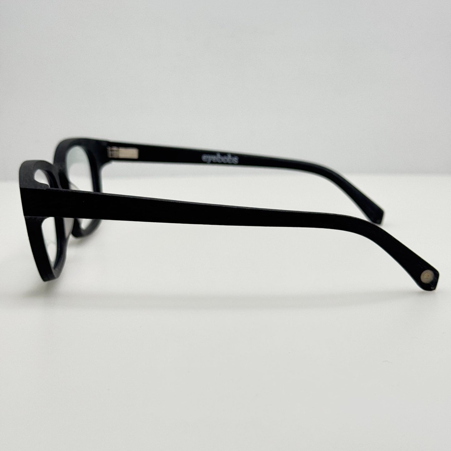 Eyebobs Eyeglasses Eye Glasses 3204 00 Biff Wide Black 52-21