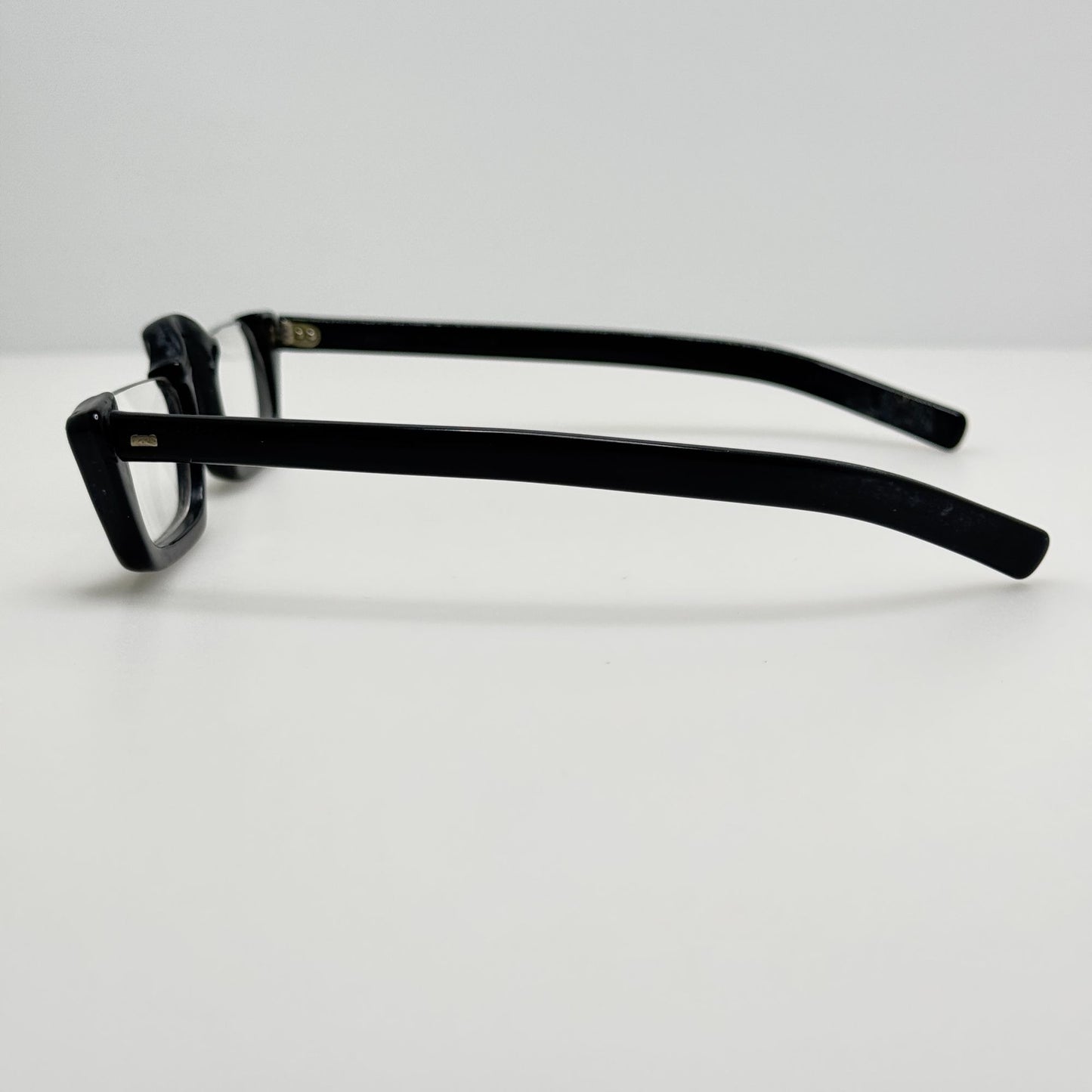 OIA Eyeglasses Eye Glasses Eclipse Black Italy 5 3/4 44-28
