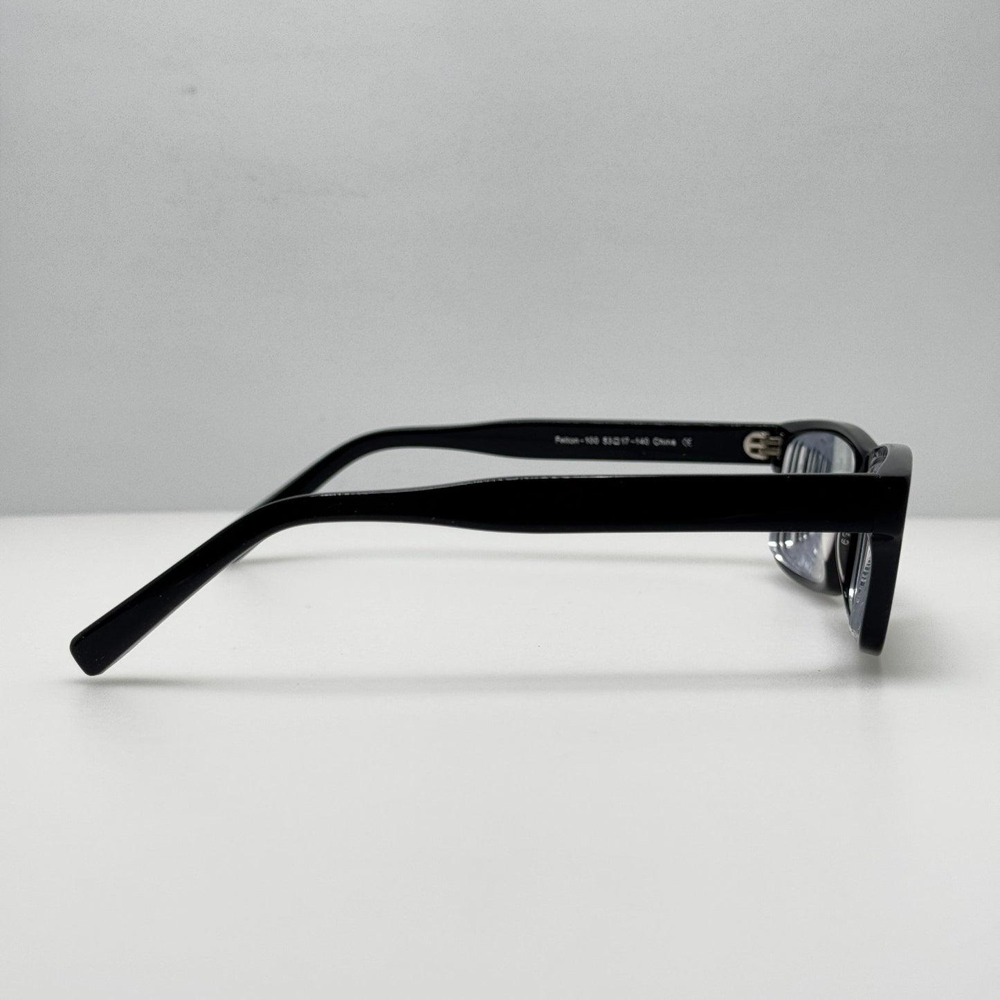 Warby Parker Felton 100 Black Eyeglasses Eye Glasses Frames 53-17-140