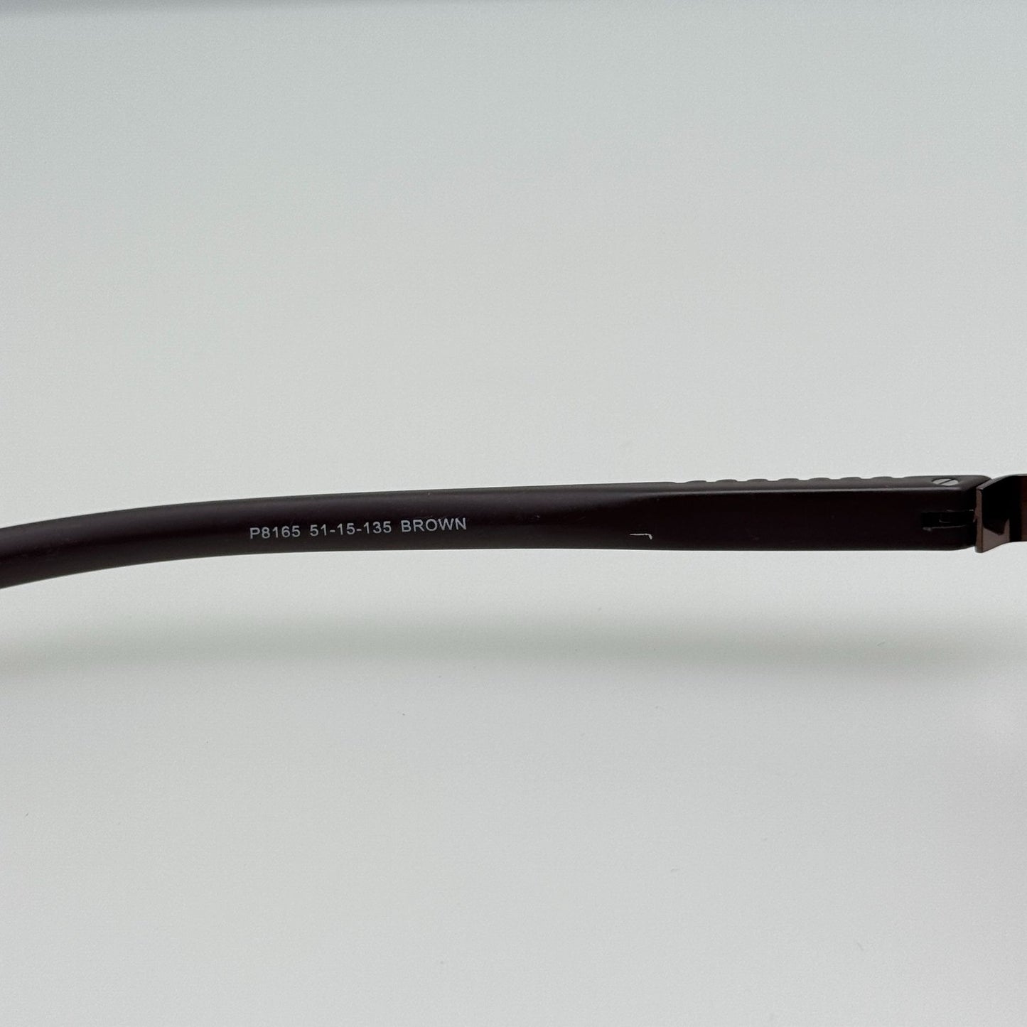 Porsche Design Eyeglasses Eye Glasses Frames P8165 Brown Italy 51-15-135