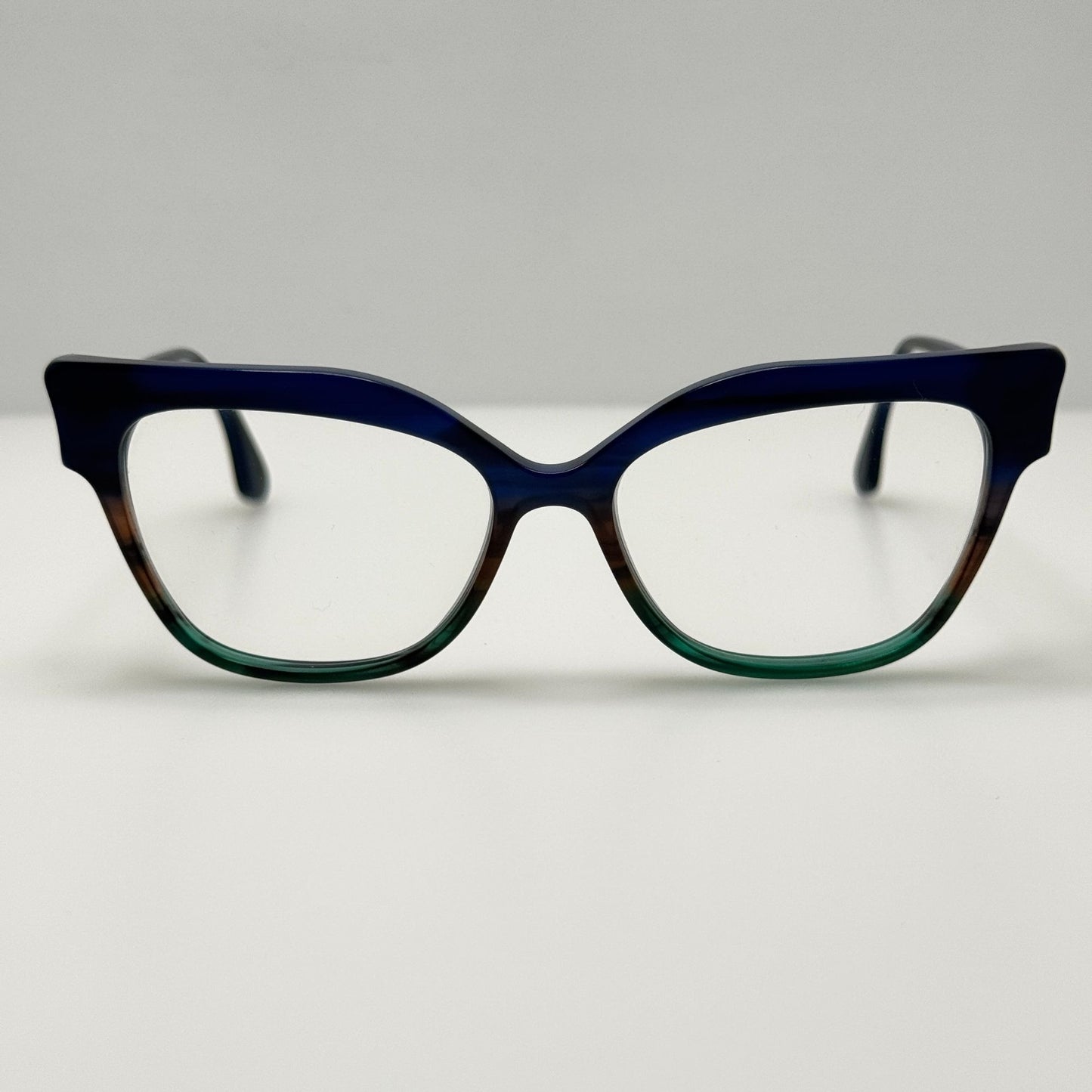 NW 77TH USA Eyeglasses Eye Glasses Frames Wing Chair Blue Sunset 54-17-140