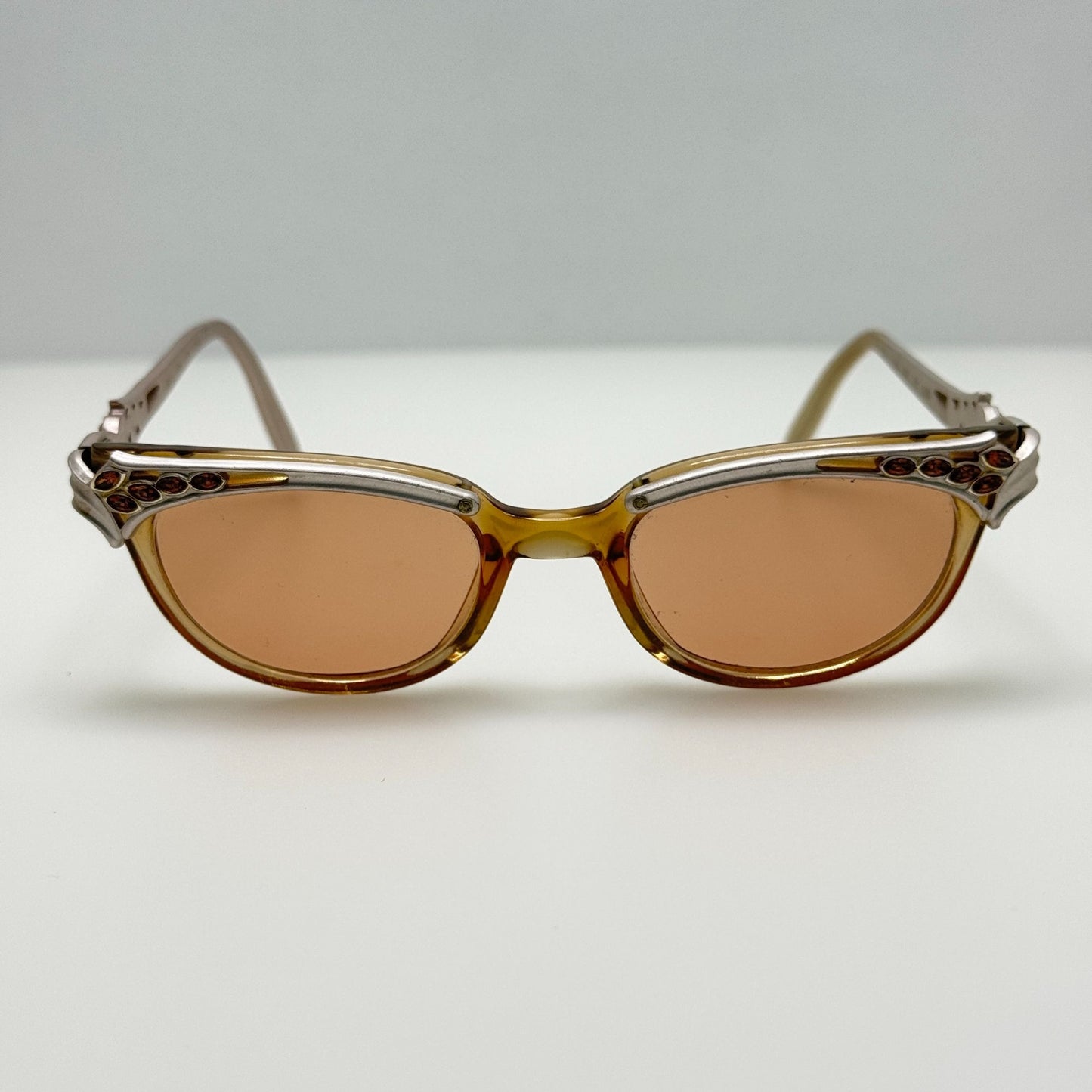 Bausch & Lomb B&L Cat Eye Eyeglasses Eye Glasses Frames 4 1/2 5 1/2 45-20