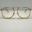 American Optical OC1000 Eyeglasses Eye Glasses Frames Gold AOS Z87 59-15-145