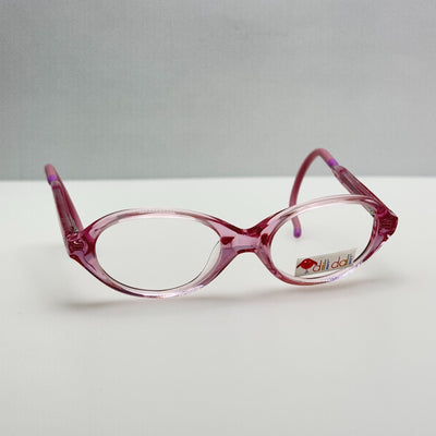 Dilli Dalli Eyeglasses Eye Glasses Frames Half Pint Pink 44-16-130