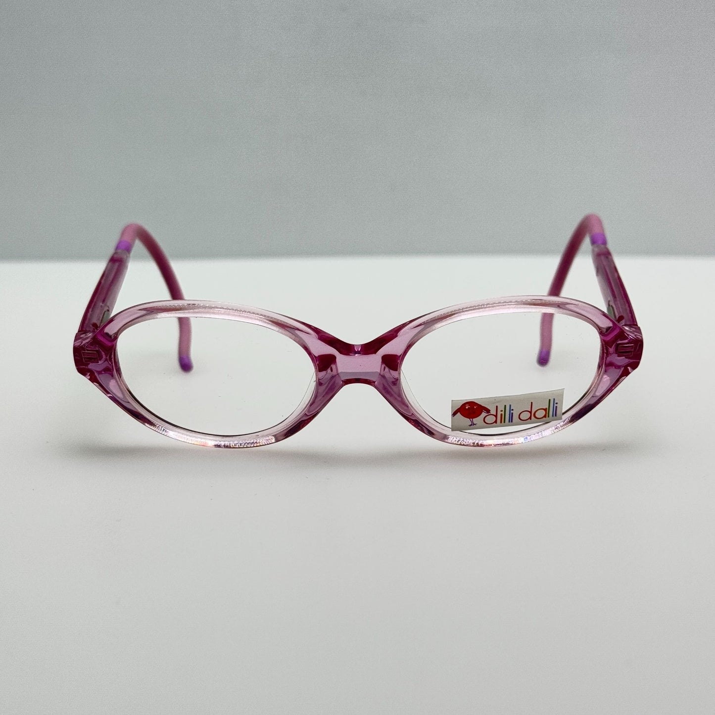 Dilli Dalli Eyeglasses Eye Glasses Frames Half Pint Pink 44-16-130