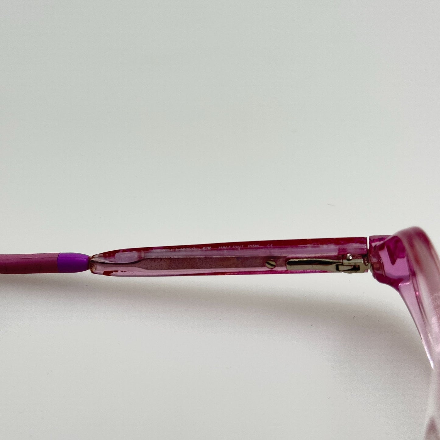 Dilli Dalli Eyeglasses Eye Glasses Frames Half Pint Pink 44-16-130