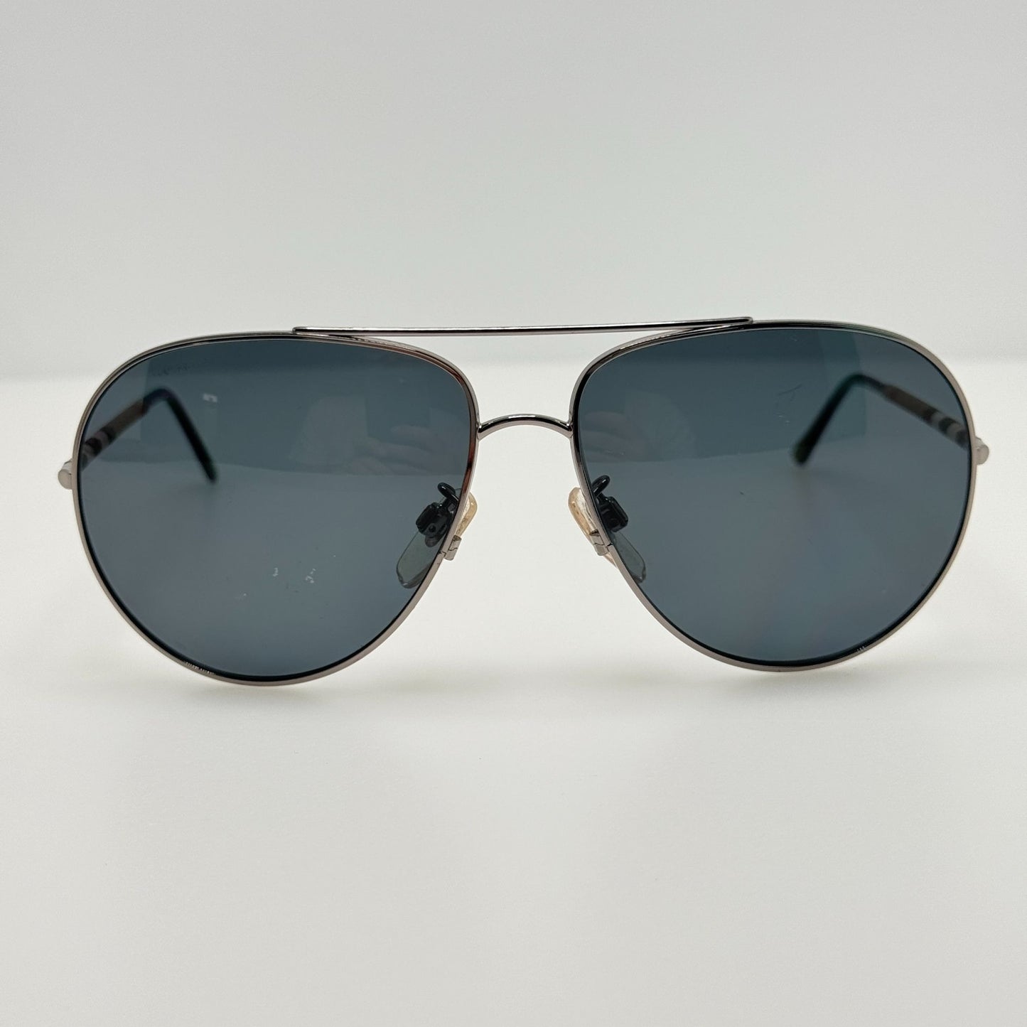 Burberry Sunglasses B 3055 100681 Polarized Italy 60-14-135 B