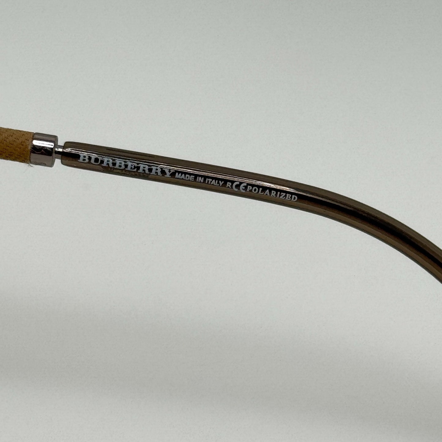 Burberry Sunglasses B 3055 100681 Polarized Italy 60-14-135 B