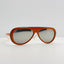 Martin Sunglasses Batterson Vintage M 522 Japan 46 Orange White