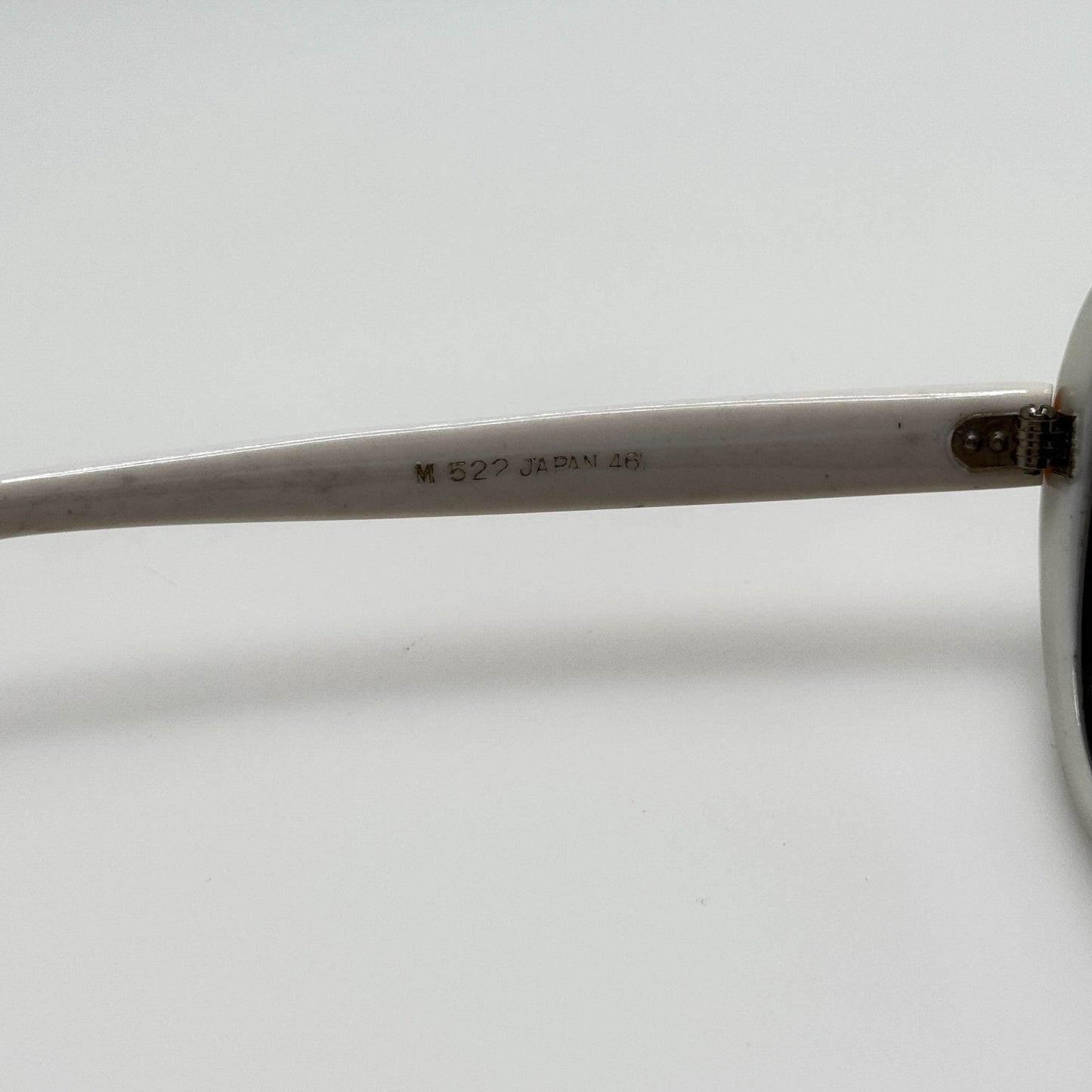 Martin Sunglasses Batterson Vintage M 522 Japan 46 Orange White
