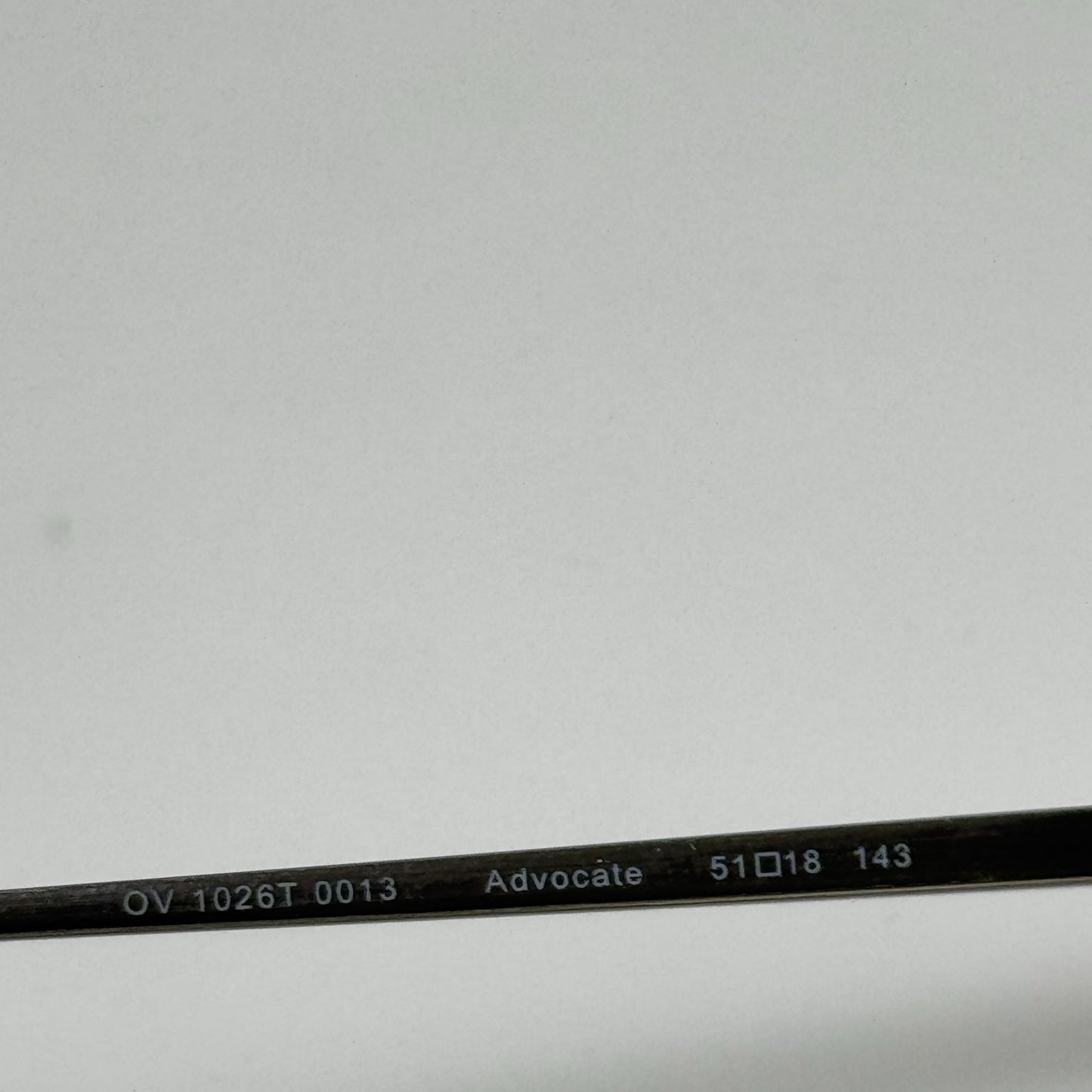 Oliver Peoples OV 1026T 0013 Advocate Eye Glasses Frames Japan 51-18-143