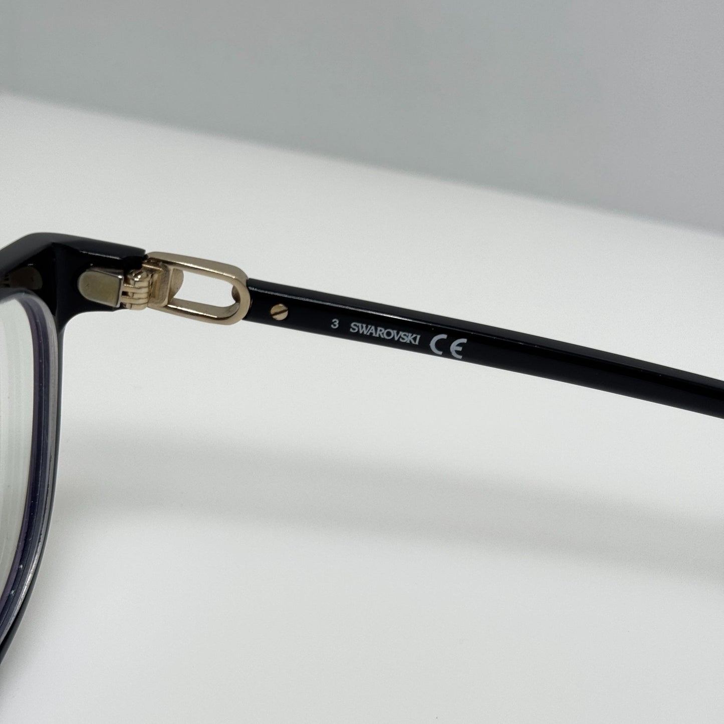 Swarovski SK 5401 001 Black Eyeglasses Eye Glasses Frames 54-16-140
