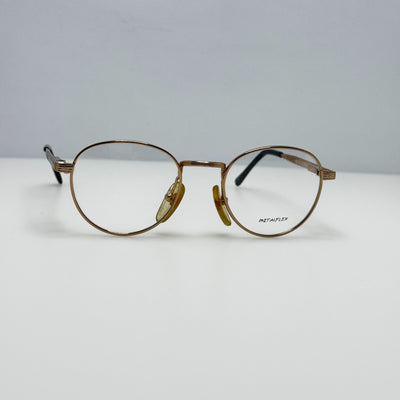 Metalflex #E Gold Eyeglasses Eye Glasses Frames Kids Youth 44-20-135