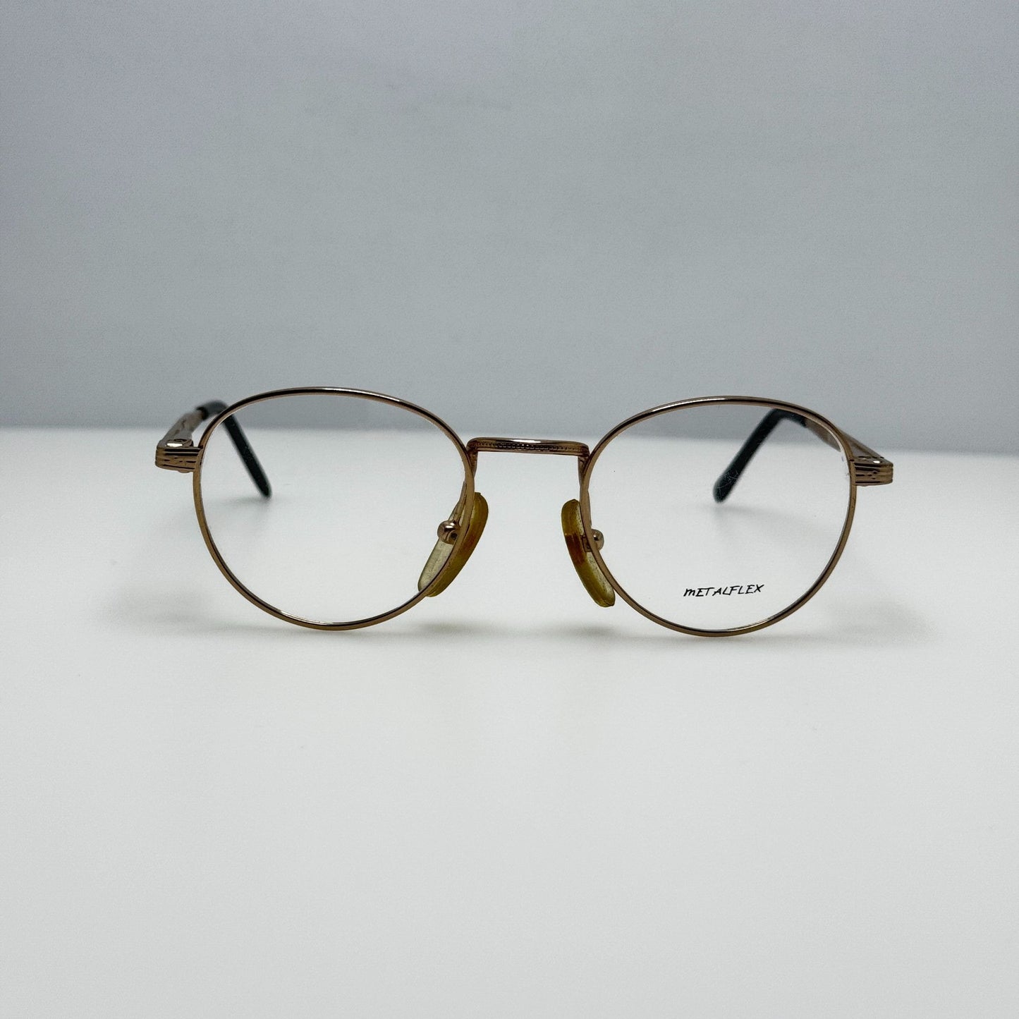 Metalflex #E Gold Eyeglasses Eye Glasses Frames Kids Youth 44-20-135