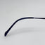 Steve H Eyeglasses Eye Glasses Frames TT 8777 Shiny Blue Titanium 52-18-140