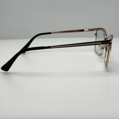 Nicole Miller Madagascar C01 Black Gold Eyeglasses Eye Glasses Frames 56-17-140