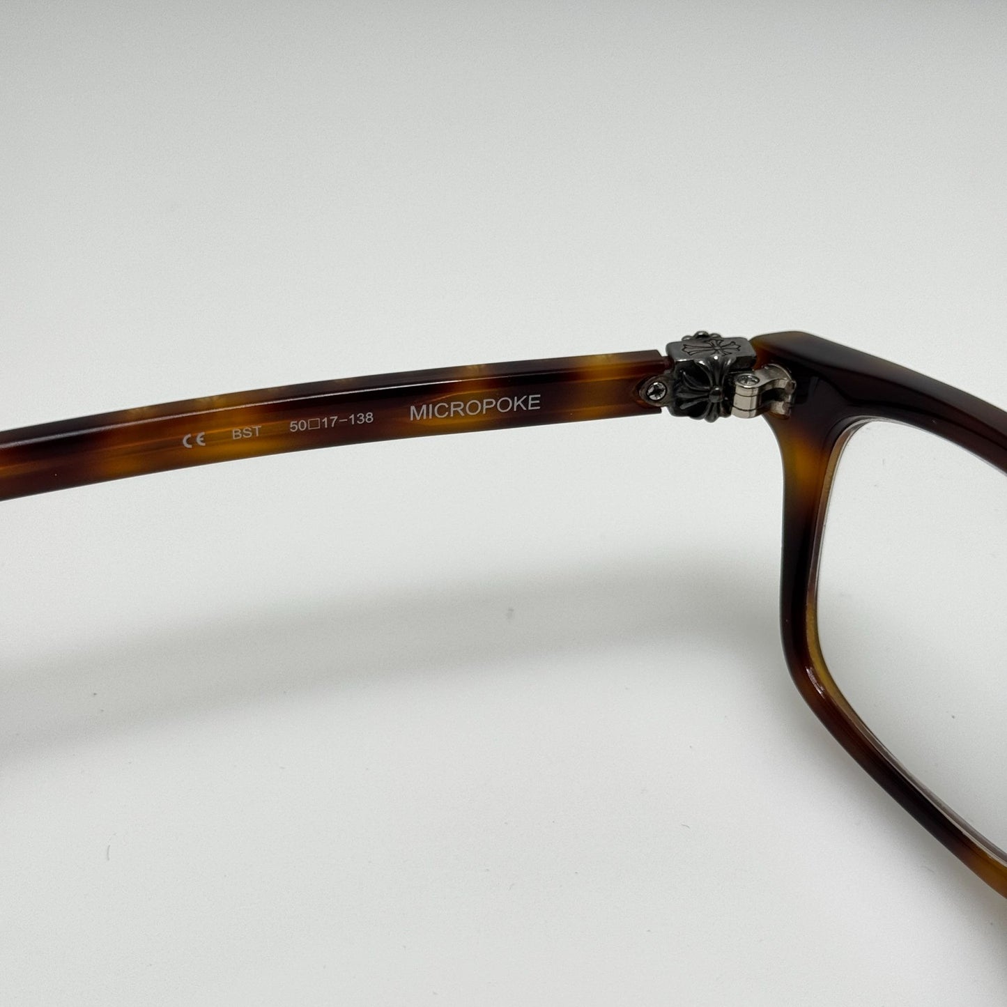 Chrome Hearts Micropoke BST Eyeglasses Eye Glasses Frames Japan 50-17-138