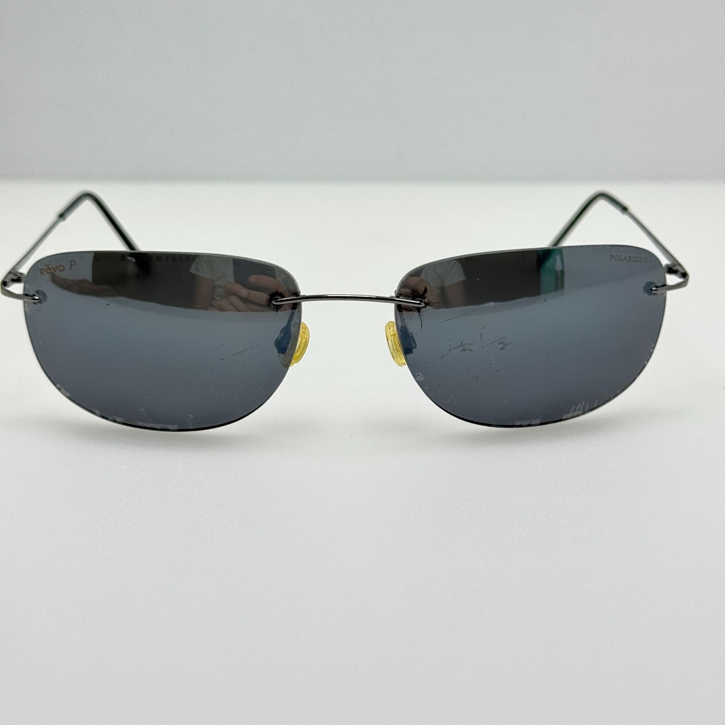 Revo Sunglasses 3039 080/9V Polarized Italy 57-18-120 Read Description
